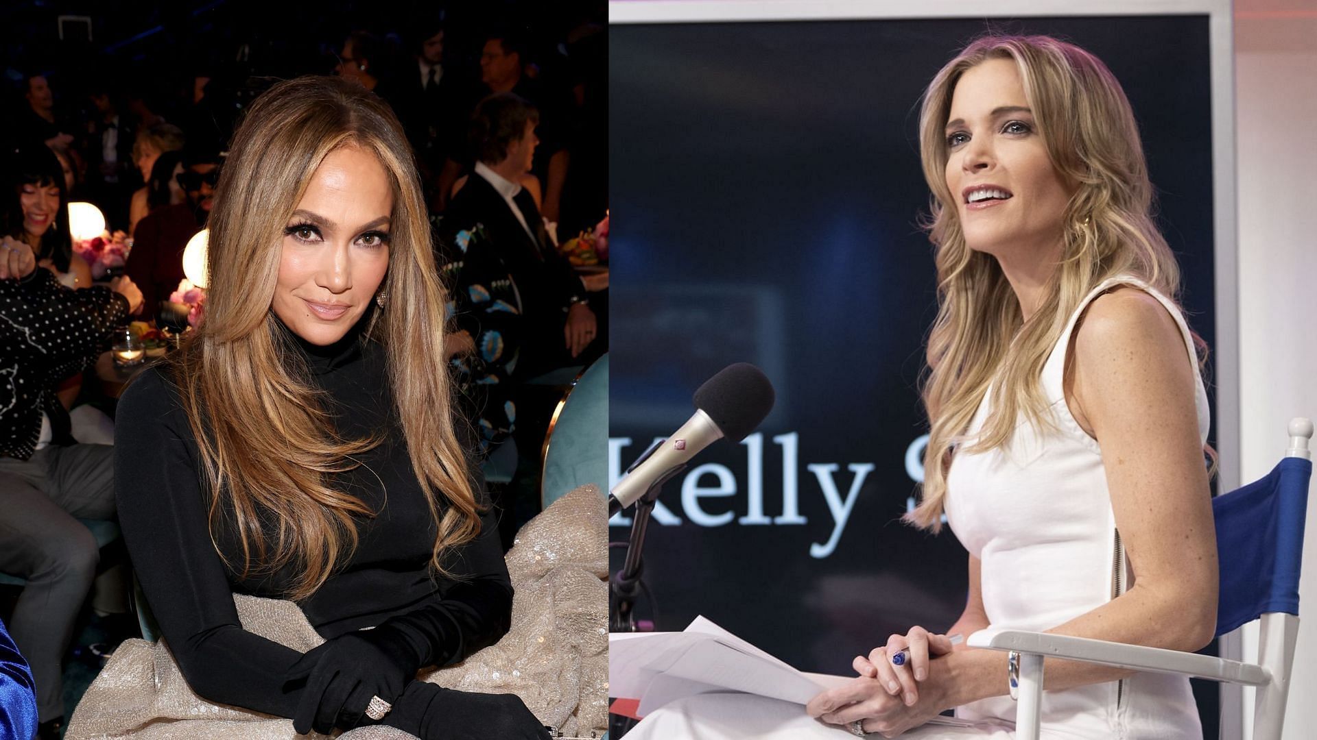 Jennifer Lopez and Megyn Kelly (Image via Getty Images)